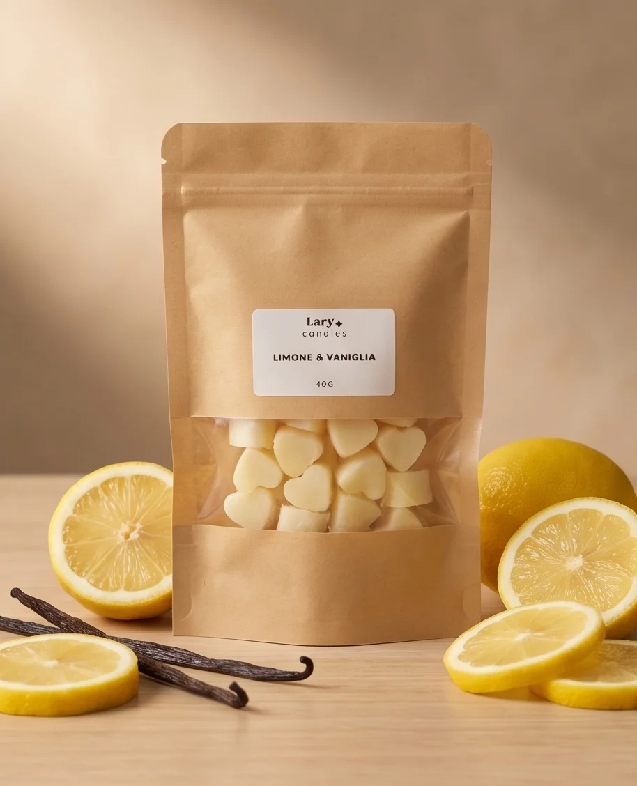 Ingredienti e fragranza — Wax Melts Limone & Vaniglia